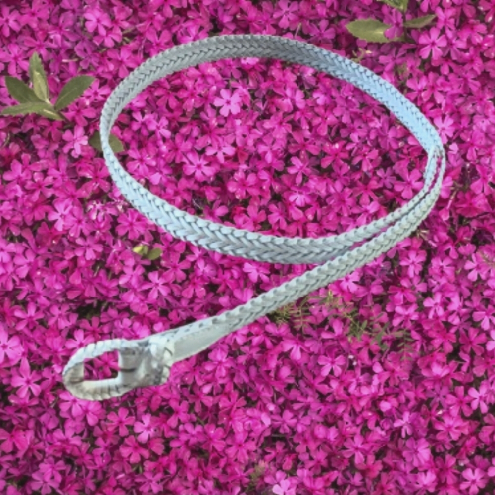 Chic Vintage Genuine Leather Women's Braided Belt 2X